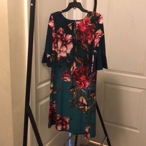 Dressbarn Teal blue dress